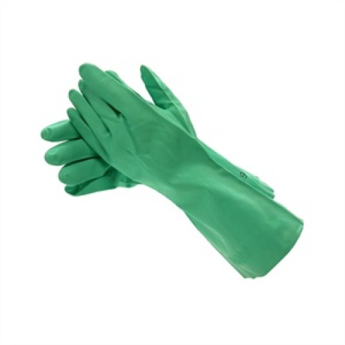 debat Lui lade Huishoudhandschoen nitril, anti-allergie, maat L, groen - Handschoenen |  Alpheios.nl
