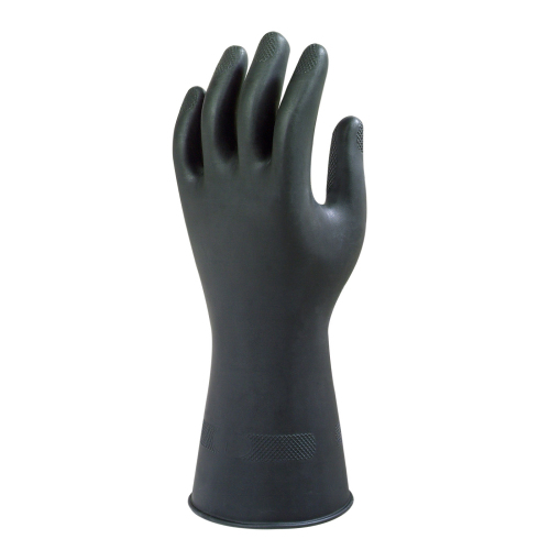 Opvoeding Graan garage Werkhandschoen rubber, niet gepoederd, maat L, zwart - Handschoenen |  Alpheios.nl