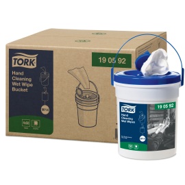 Tork Premium Wet Wipe Handy Bucket blue (W14) product foto