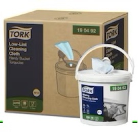Tork Low-Lint reinigingsdoek in emmer (W10) product foto